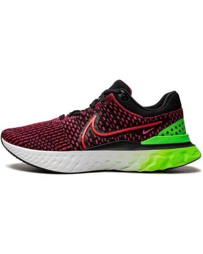 Nike React Infinity Run Flyknit 3 Shoes - Black