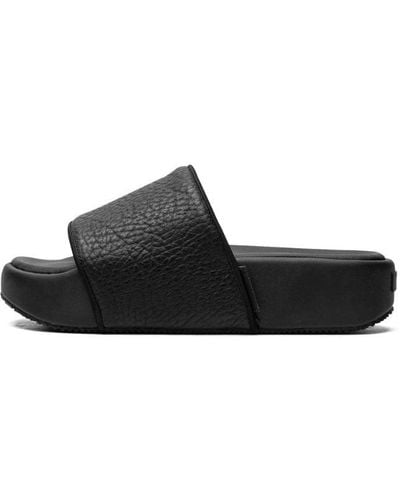 Y-3 Slide Shoes - Black