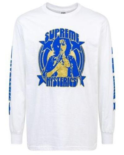 Supreme Hysteric Glamour L/s T-shirt "ss 21" - Blue