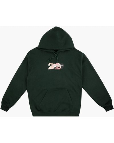 ANTI SOCIAL SOCIAL CLUB Mouthful Hoodie "forest Green"