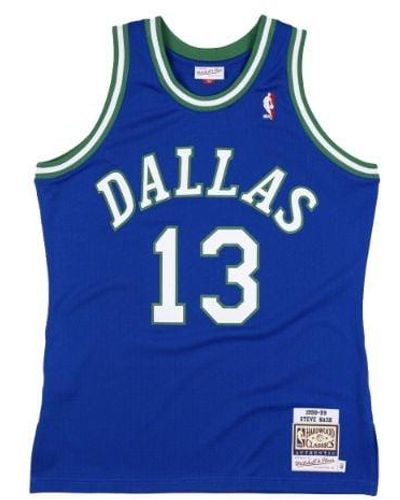 Mitchell & Ness Authentic Jersey "nba Dallas Mavericks 98 Steve Nash" - Blue