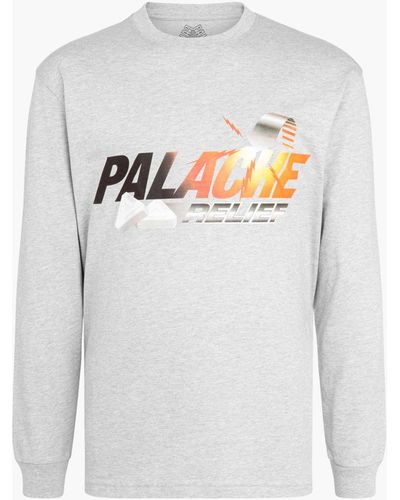 Palace Palache Longsleeve "ss 20" - Gray
