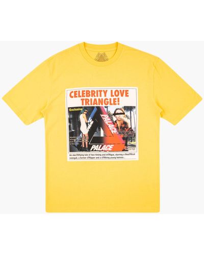 Palace Love Triangle T-shirt - Yellow