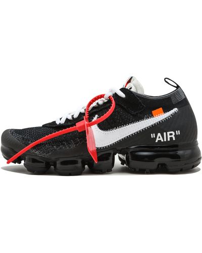NIKE X OFF-WHITE The 10: Air Vapormax Fk "off White" Shoes - Black