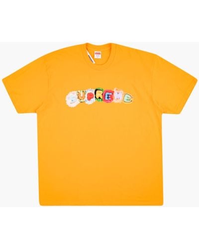 Supreme Pillows T-shirt "fw 19" - Yellow