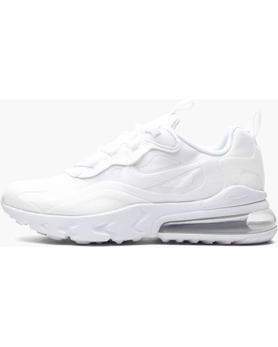 Nike Air Max 270 React "triple White" Shoes
