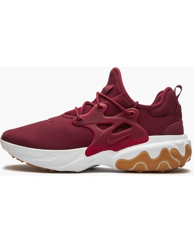 Nike React Presto "team Red" Shoes