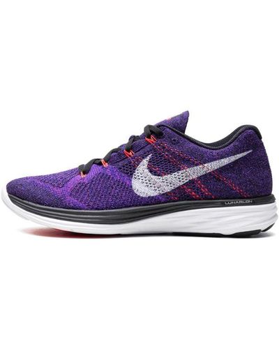 Nike Flyknit Lunar3 "vivid Purple" Shoes
