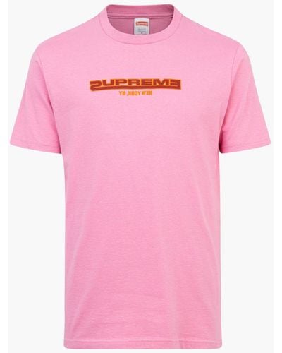Supreme Connected T-shirt "fw 21" - Pink