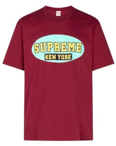 Supreme New York T-shirt "ss23" - Black