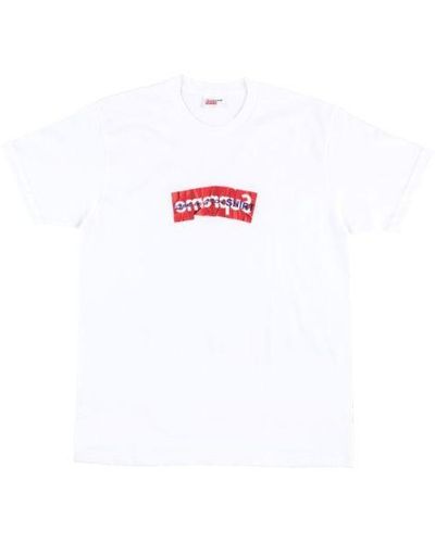 Supreme Cdg T-shirt "comme Des Garcon/ Ss 17" - Red