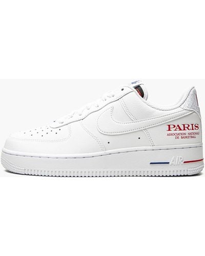Nike Air Force 1 Low "nba Paris Game 2020" Shoes - White