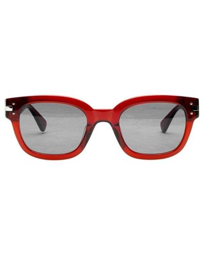 Amiri Classic Logo Sunglasses "red" - Black