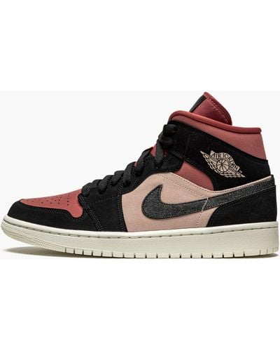 Nike Air 1 Mid Mns "canyon Rust" Shoes - Black