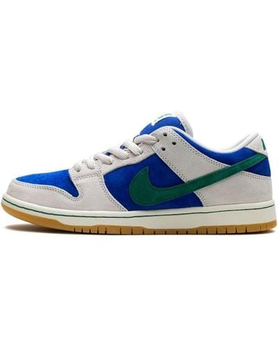 Nike Dunk Low Sb "hyper Royal Malachite" Shoes - Blue