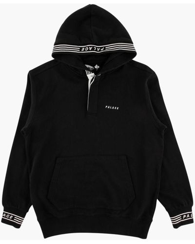 Palace P-rib Hoodie - Black