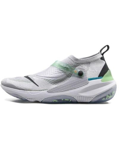 Nike Joyride Flyknit Obj "odell Beckham Jr Atmosphere Grey Lime Blast" Shoes - Black