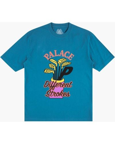 Palace Dif Strokes T-shirt - Blue