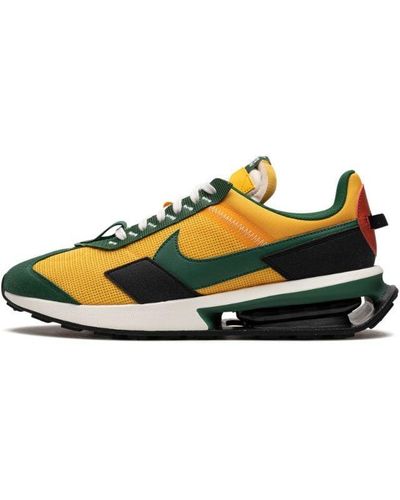 Nike Air Max Pre-day "university Gold / Gorge Green" Shoes - Black