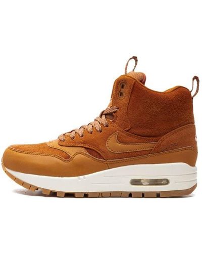 Nike Air Max 1 Mid Snkrbt Mns Wmns Shoes - Brown