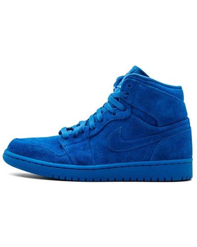 Nike Air 1 Retro High Shoes - Blue