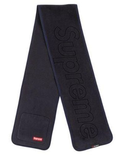 Supreme Polartec Pocket Scarf "fw 21" - Black