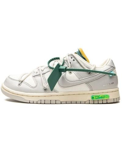 NIKE X OFF-WHITE Dunk Low "off-white Lot 42" Shoes - Black