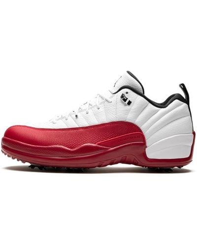 Nike Air 12 Golf "cherry" Shoes - Red