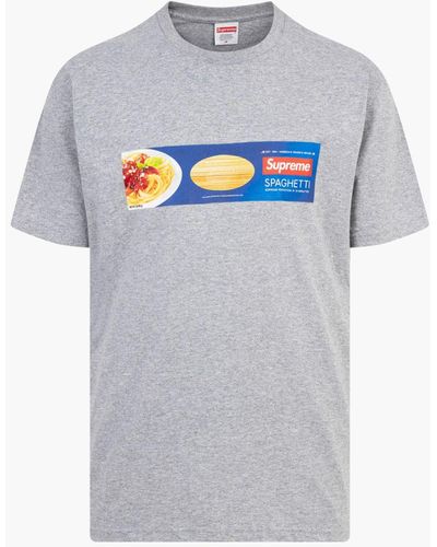 Supreme Spaghetti T-shirt "fw 21" - Gray