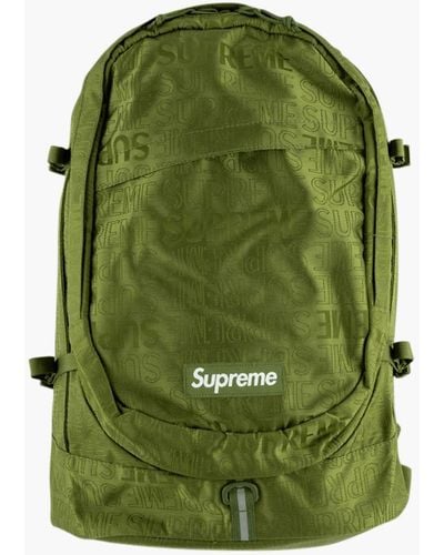 Supreme Backpack "ss 19" - Green