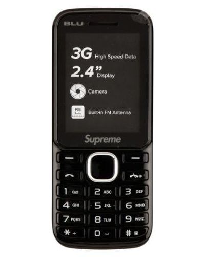 Supreme Blu Burner Phone "fw 19" - Black