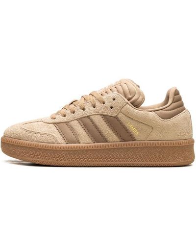 adidas Samba Xlg "magic Beige Gum" Shoes - Black