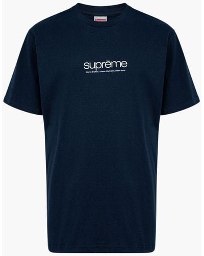 Supreme Five Boroughs T-shirt "ss 21" - Blue