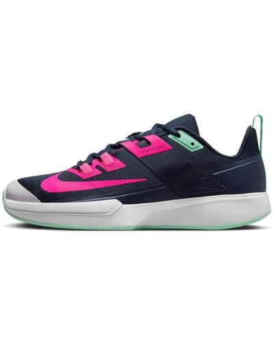 Nike Vapor Lite Hc "navy Pink" Shoes - Black