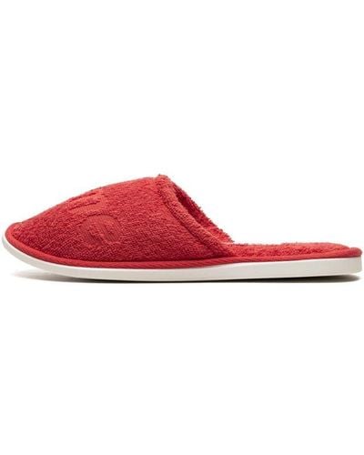 Supreme Frette Slippers "ss 19" - Red