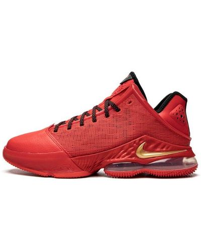 Nike Lebron 19 Low "light Crimson" Shoes - Red