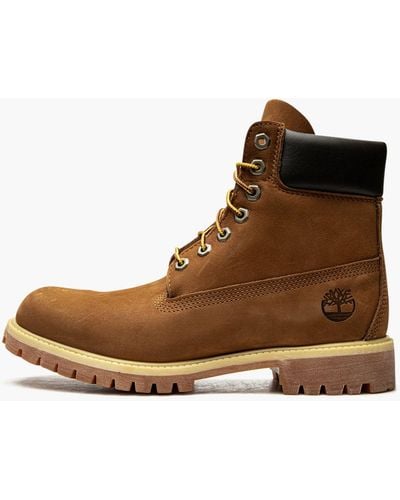 Timberland 6-inch Premium Waterproof Boot "rust Brown" Shoes