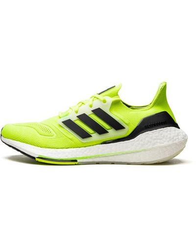 adidas Ultraboost 22 "solar Yellow" Shoes - Black