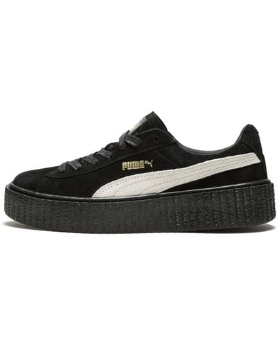 Fenty Suede Creepers Shoes - Black