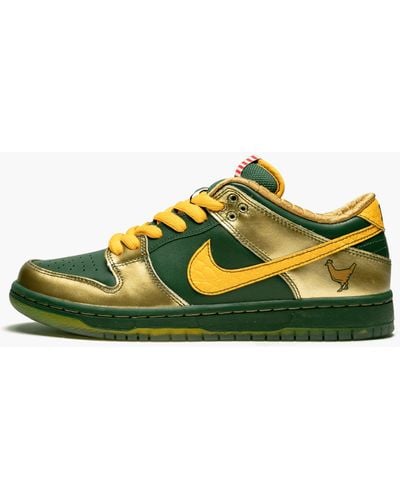 Nike Sb Dunk Low Qs Db "doernbecher" Shoes - Green