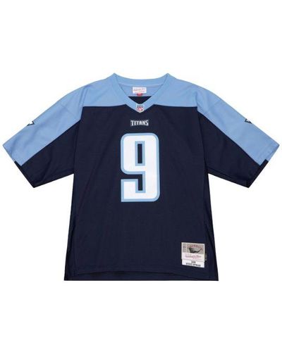 Mitchell & Ness Dark Jersey "nba Tennessee Titans 1999 Steve Mcnair" - Blue