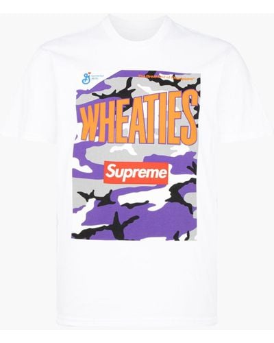 Supreme Wheaties T-shirt "ss 21" - White