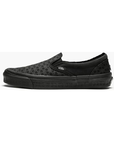 Vans Og Classic Slip-on "kith X Mastermind" Shoes - Black