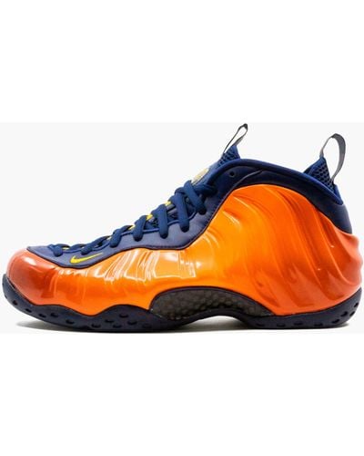 Nike Air Foamposite One 1 Cj0303-400 Shoes Orange - Blue