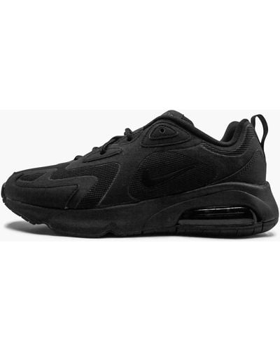 Nike Air Max 200 Shoes - Black