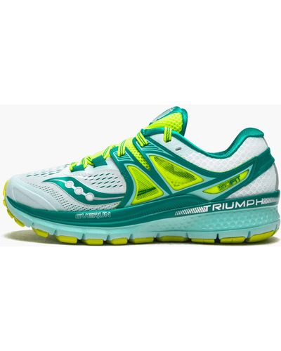 Saucony Triumph Iso 3 Shoes - Green