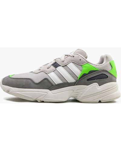 adidas Yung-96 "off White Solar Green" Shoes - Black