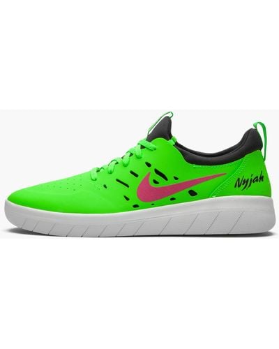 Nike Nyjah Free Sb "watermelon" Shoes - Green