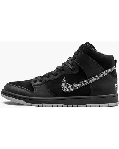Nike Sb Zoom Dunk High Tr Qs 'bred' Shoes in Black for Men | Lyst
