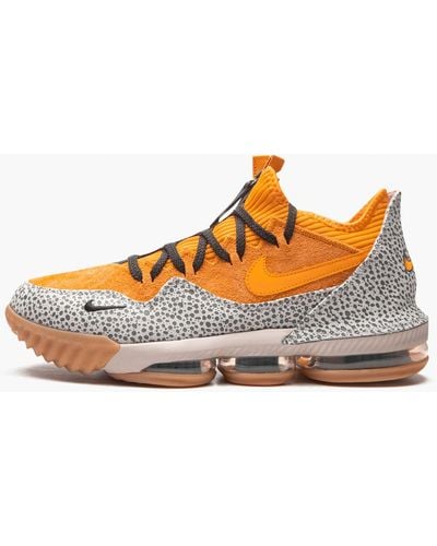 Nike Lebron 16 Low Ac Ep "atmos Safari" Shoes - Orange